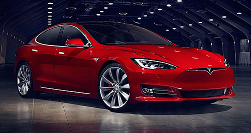 Tesla trims Model S moustache