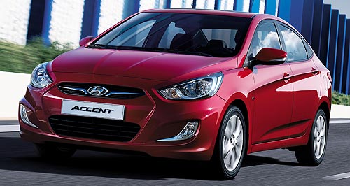 New York show: Hyundai reveals its American Accent