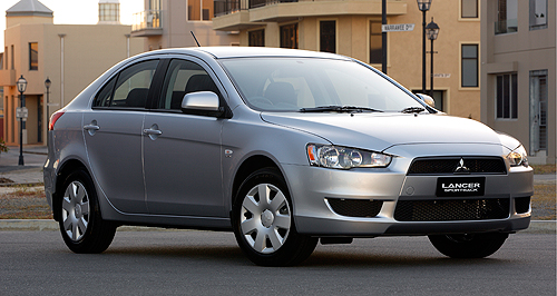 Mitsubishi adds side and curtain airbags to Lancer ES