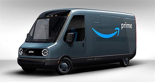 Amazon orders 100,000 Rivian electric vans