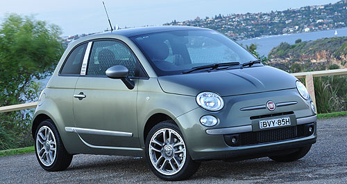 Diesel Fiat 500 arrives in Australia