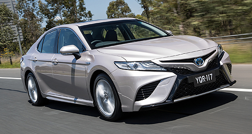Imported Camry leads Toyota hybrid sales boom