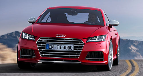 Geneva show: Audi’s new TT emerges