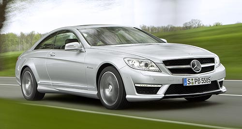 First look: Benz CL63 Coupe surfaces with turbo V8