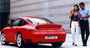 Porsche 911 a turbo tearaway