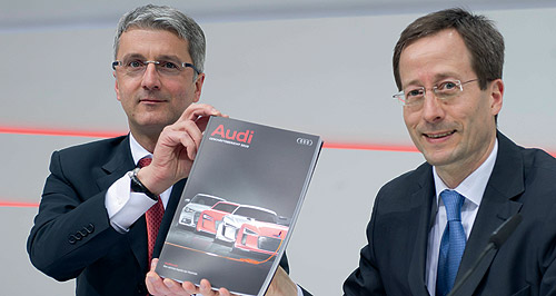 Audi makes billions