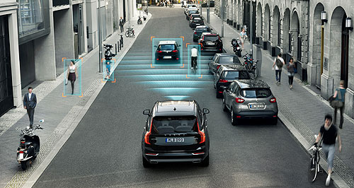 Volvo autonomous driving tech to aid Vision 2020
